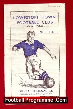 Bungay Town v Whitton United 1963 – Suffolk Senior Cup