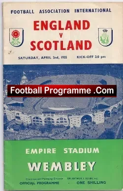 England v Scotland 1955 – Duncan Edwards Debut