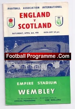 England v Scotland 1955 – Duncan Edwards First Match