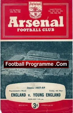 England v Young England 1960