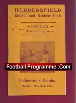 Huddersfield Rugby v Bramley 1960