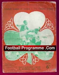 Ireland Football League v English League 1953 – Dalymount Park