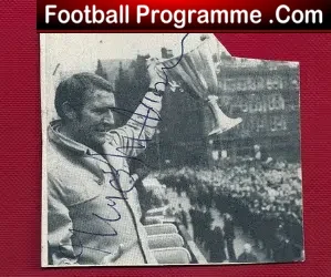 Manchester City Malcolm Allison Autograph Signed - football programme