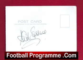 Manchester United David Sadler Signed Postcard - football memorabilia