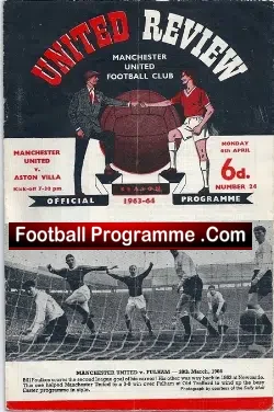 Manchester United v Aston Villa 1964