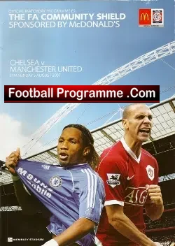 Manchester United v Chelsea 2007 – Community Shield Plus Extras
