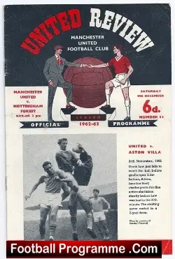 Manchester United v Nottingham Forest 1962