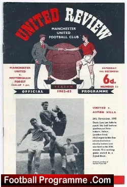 Manchester United v Nottingham Forest 1962