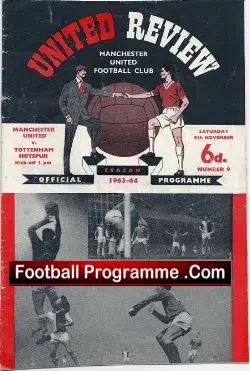 Manchester United v Tottenham 1963