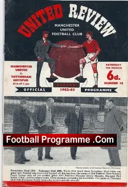 Manchester United v Tottenham 1963