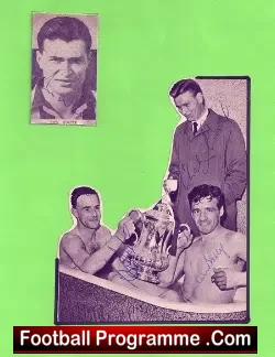 Newcastle United Signed Pictures 1955 FA Cup Winners