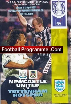 Newcastle United v Tottenham 1999 – FA Cup Semi Final at OT