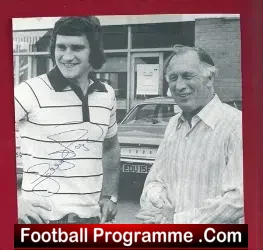 Nottingham Forest Larry Lloyd Autograph – Joe Mercer