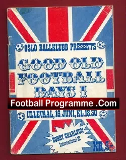 Oslo Ballklubb v Bobby Charlton International XI 1976