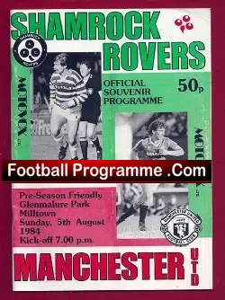 Shamrock Rovers v Manchester United 1984 – Ireland Irish
