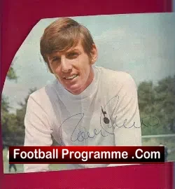 Tottenham Spurs Martin Peters Signed Picture – 1966 World Cup
