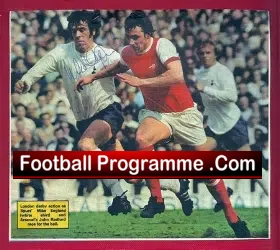 Tottenham Spurs Mike England Signed Picture