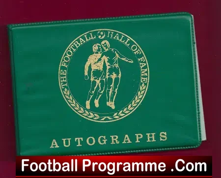 West Ham United Autograph Book - Multi Signed Includes Hurst - football memorabilia