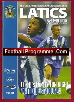 Wigan Athletic v Manchester United 2007