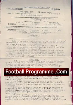 Wood Green v St Albans City 1945