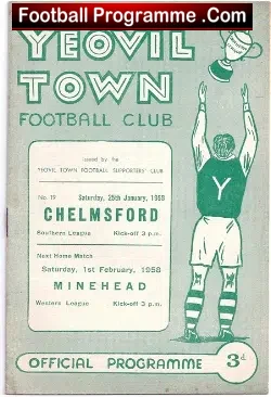 Yeovil Town v Chelmsford 1958