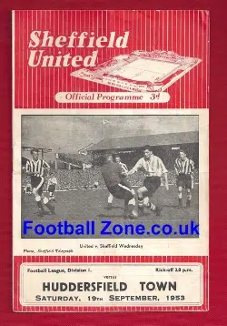 Sheffield United v Huddersfield Town 1953