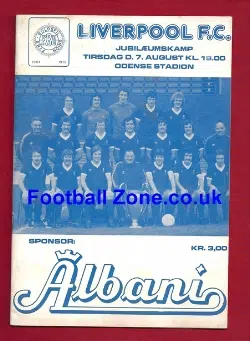 FBU V Liverpool 1979 – Friendly Match