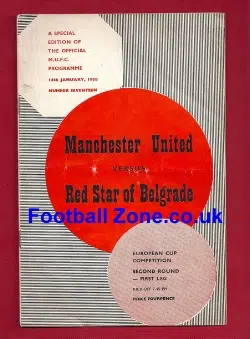 Manchester United v Red Star Belgrade 1958 – Plus Tok