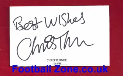 Manchester United Chris Turner Signed Autograph 1985