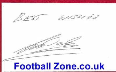 Manchester United Gerry Daly Signed Autograph Man Utd 1977