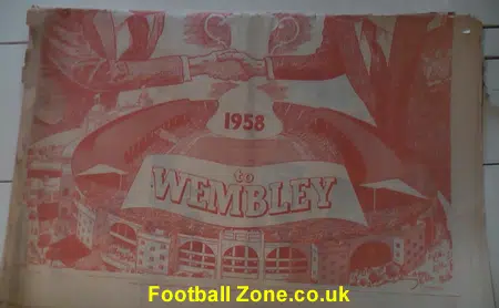 Manchester Evening Chronicle 1958 Munich to Wembley Souvenir