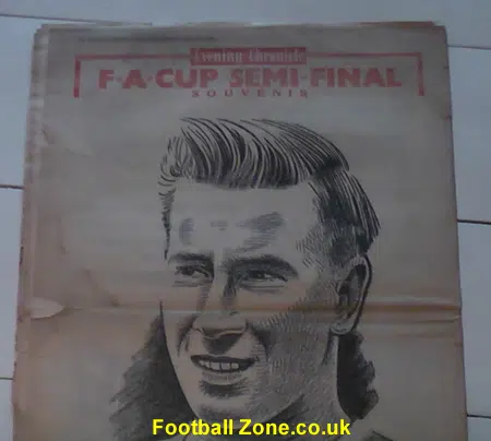 Manchester Evening Chronicle 1958 – Cup Semi Final Souvenir