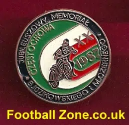 Poland Speedway Pin Badge 1987 - Czestochowa Polish