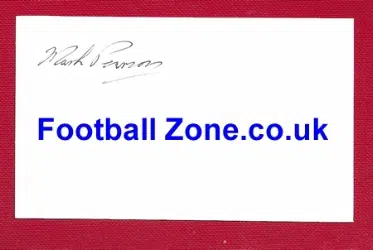 Manchester United Mark Pearson Signed Card