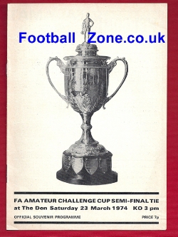 Ilford v Leatherhead 1974 - FA Amateur Cup Semi Final