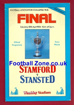 Stamford v Stansted 1984 – FA Challenge Cup Final to clear
