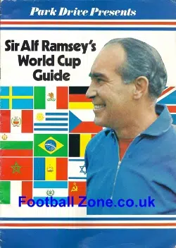 Park Drive Cigs - World Cup Souvenir - Alf Ramsey - 1970
