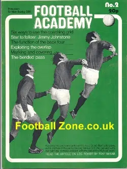 Matt Busby Football Academy Magazines X 3 - 1972