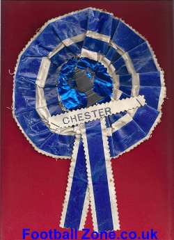 Chester Football Club Rosette FA Cup 1970’s