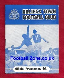 Halifax Town v Torquay United 1962