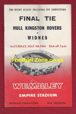 Hull Rugby v Widnes 1964 – League Cup Final