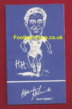 Harry Harris Benefit Match Testimonial Portsmouth 1968