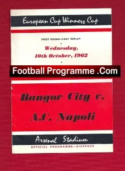 Bangor City v Napoli 1962 – ECWC