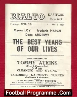 Dartford v Guildford City 1948 – London League