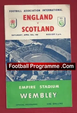 England v Scotland 1961 – Score was 9 – 3