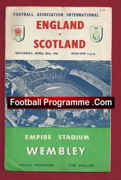 England v Scotland 1961 – The Score was 9 – 3