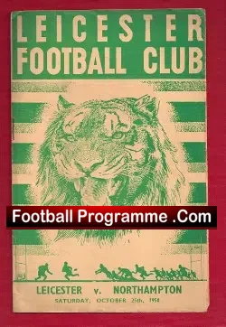 Leicester City v Northampton Town 1958