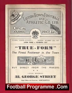 Luton Town v Coventry City 1947