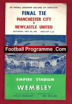 Manchester City v Newcastle United 1955 – FA Cup Final