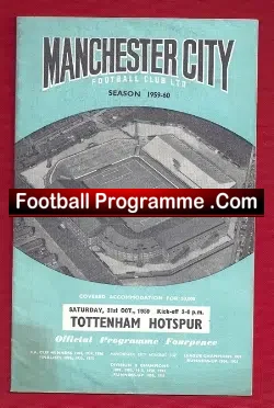Manchester City v Tottenham 1959